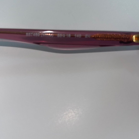 Coach HC8307U -Wine Burgundy Sunglasses. - Picture 7 of 7